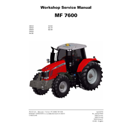 Massey Ferguson MF seria 7600 - MF 7614, 7615, 7616, 7618, 7619, 7620, 7622, 7624, 7626 po 2008r.